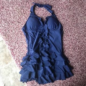 Ladies one piece bathing suit